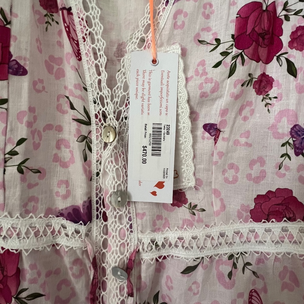 Temptation Positano pink floral dress